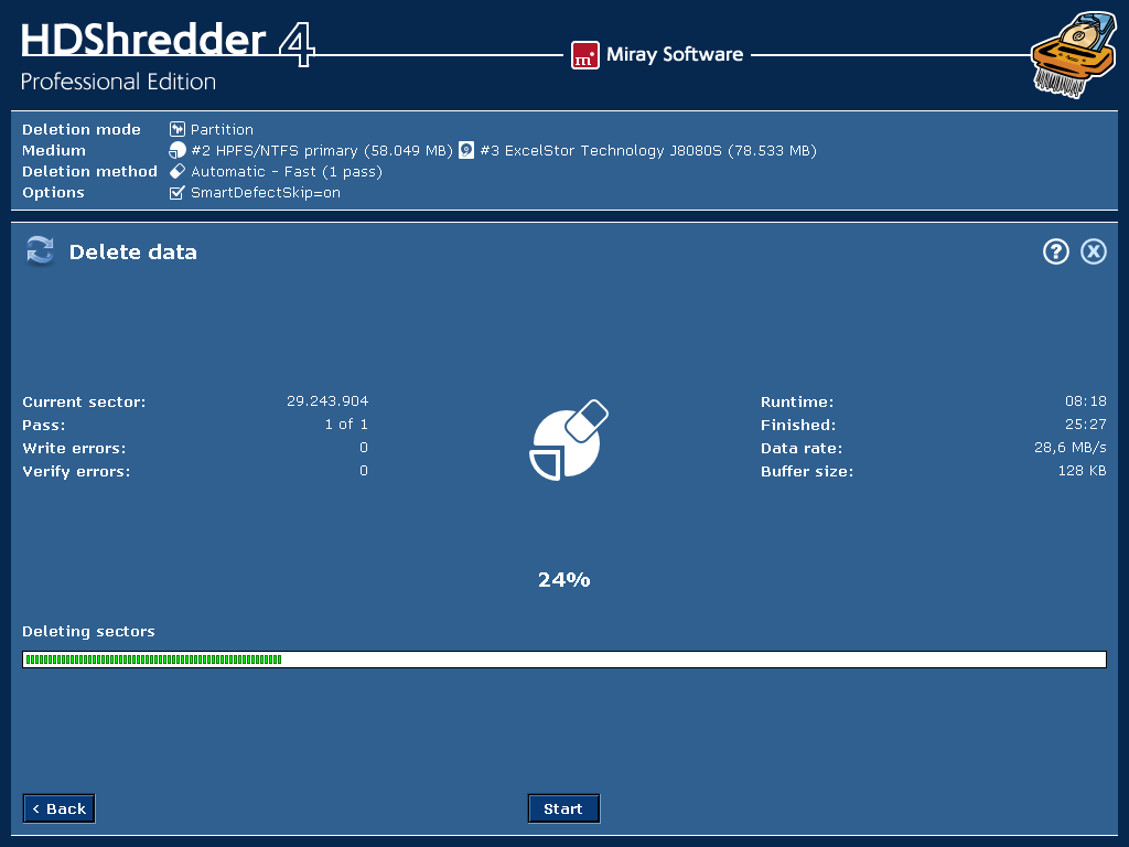 securely erasing hard disks and other media - quick and easy