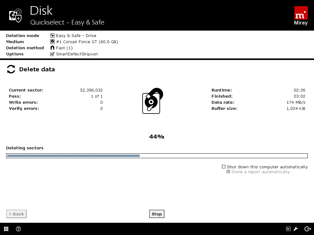 HDShredder Free Edition software