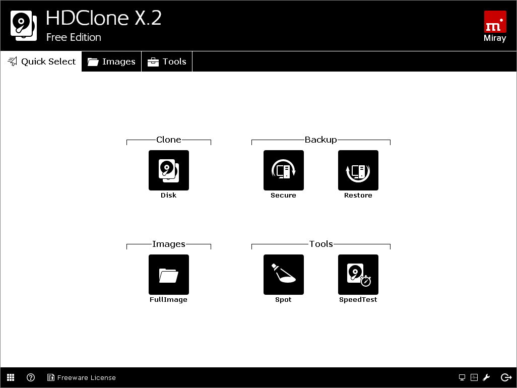 HDClone Free Edition Windows 11 download