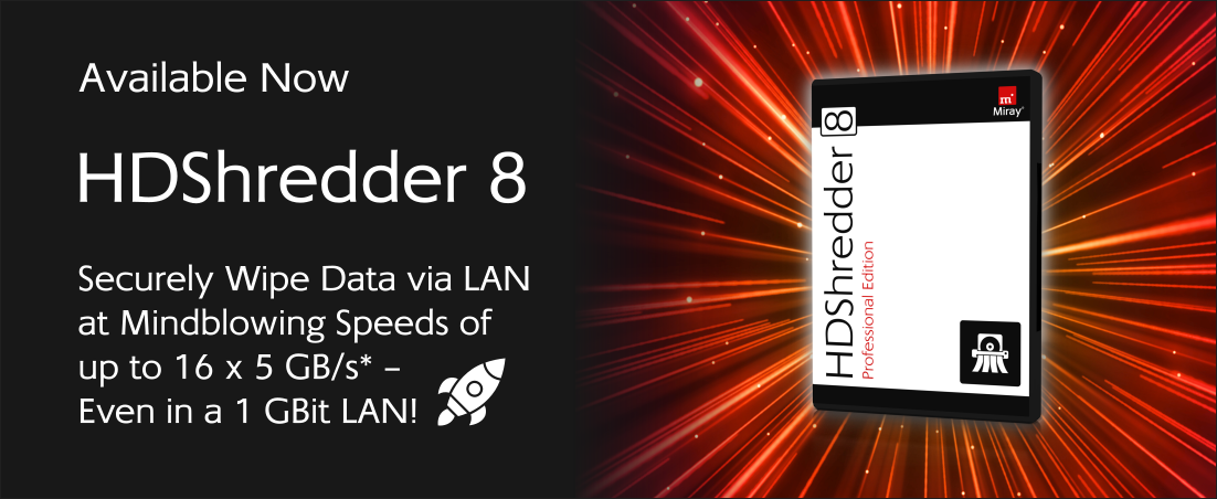 HDShredder 8 is here!